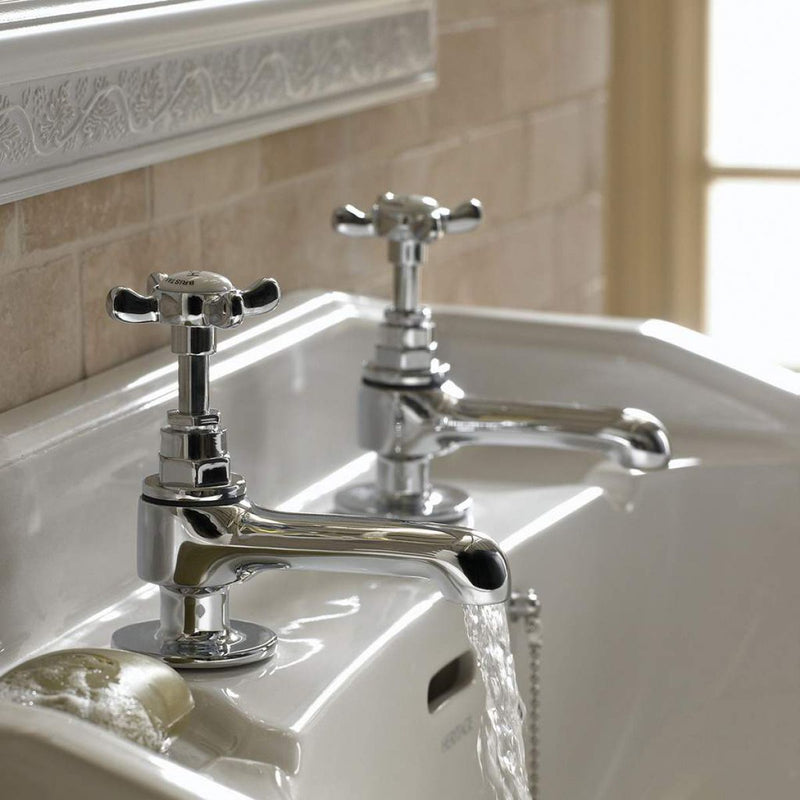 Load image into Gallery viewer, Bristan 1901 Basin Taps - Premium Taps
