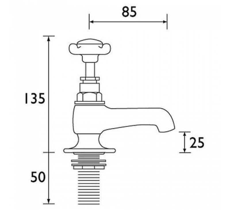 Load image into Gallery viewer, Bristan 1901 Basin Taps - Premium Taps
