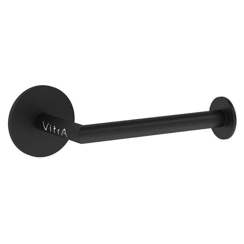 Load image into Gallery viewer, VitrA Origin Matt Black Toilet Roll Holder - Premium Taps
