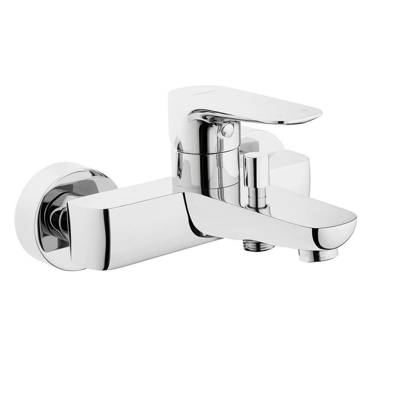 Load image into Gallery viewer, VitrA X Line Wall-mounted Chrome Bath Shower Mixer Tap Excluding Hose and Handset - Premium Taps
