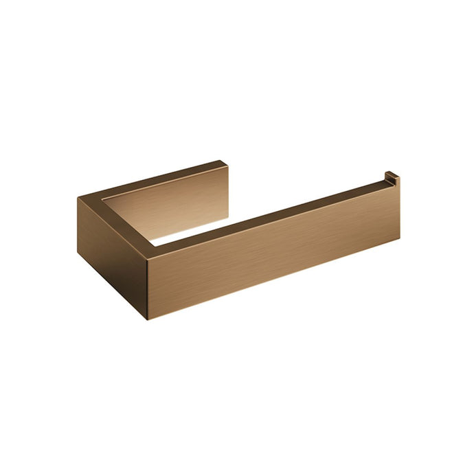 Abacus Pure Brushed Bronze Toilet Roll Holder - Premium Taps