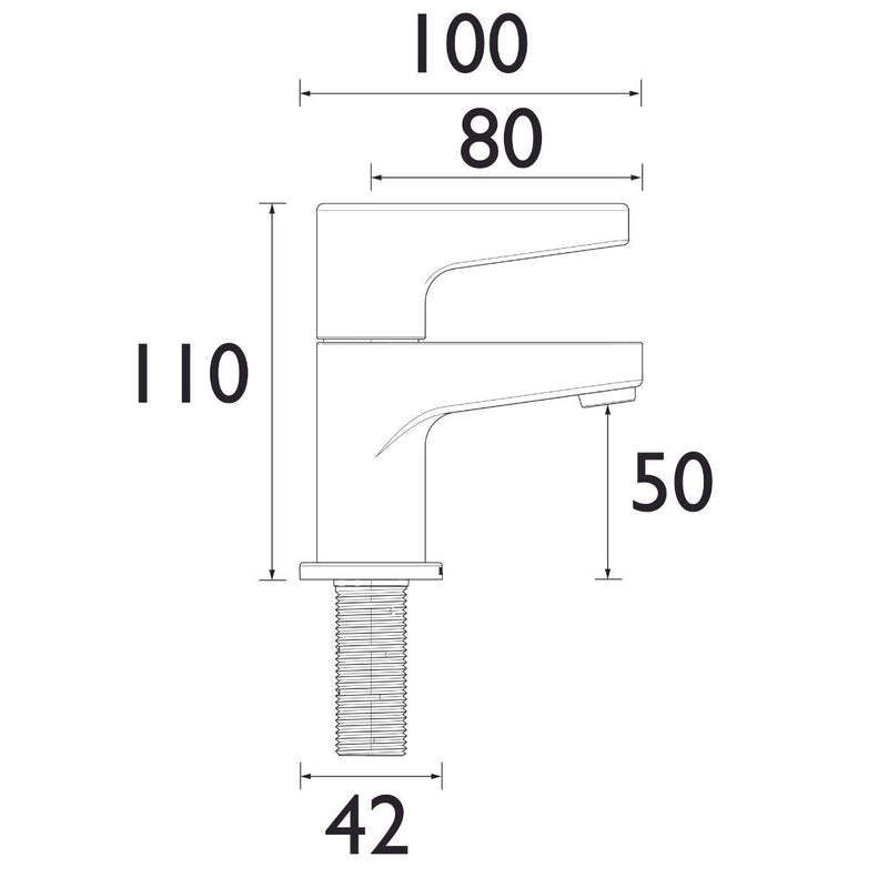 Load image into Gallery viewer, Bristan Design Utility Basin Taps - DUL 1/2 C - Premium Taps
