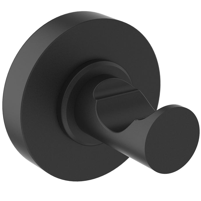 Ideal Standard IOM Single Towel Hook in Silk Black - A9115XG - Premium Taps