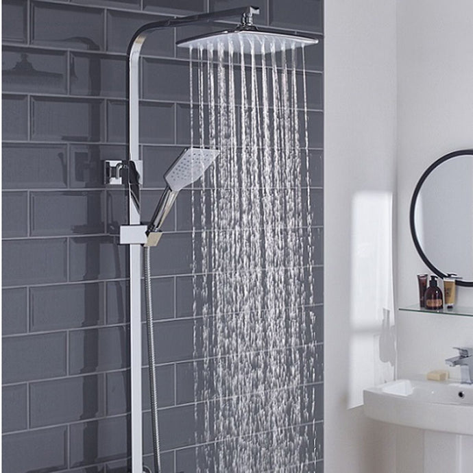 Bristan Craze Rigid Riser Bar Shower Mixer in Luminance Chrome - CRZ2 SHXDIVCTFF C - Premium Taps