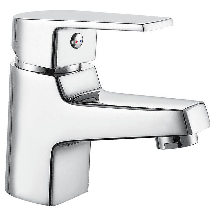 Bristan Niva Basin Mixer with Click Waste in Luminance Chrome - NVA BAS C - Premium Taps