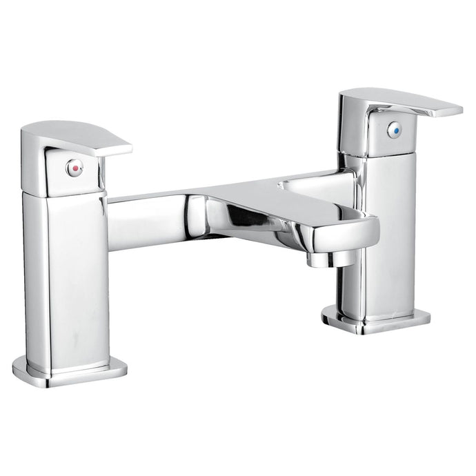 Bristan Niva Bath Filler in Luminance Chrome - NVA BF C - Premium Taps