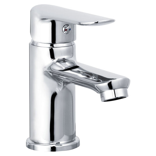 Bristan Opus Basin Mixer with Click Waste in Luminance Chrome - OPS BAS C - Premium Taps