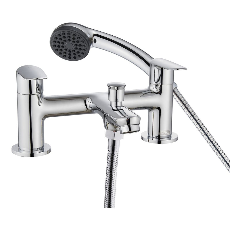 Load image into Gallery viewer, Bristan Opus Bath Shower Mixer in Luminance Chrome - OPS BSM C - Premium Taps
