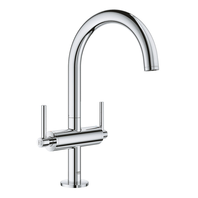 Grohe Spa Atrio 1-Hole Basin Mixer with Lever Handles in Chrome - 21022003