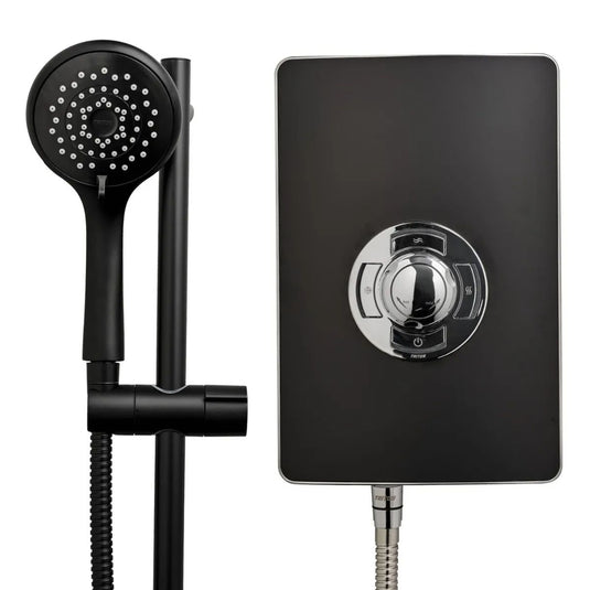 Triton Aspirante 8.5kW Electric Shower in Matt Black - ASP08MTBLK - Premium Taps