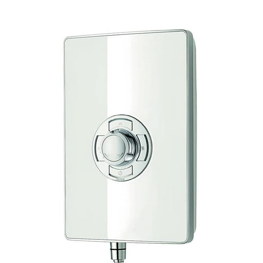 Triton Aspirante 9.5kW Electric Shower in Gloss White - ASP09GSWHT - Premium Taps