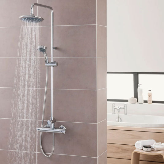 Triton Dene Thermostatic Bar Diverter Mixer Shower - UNDETHBMDIV - Premium Taps