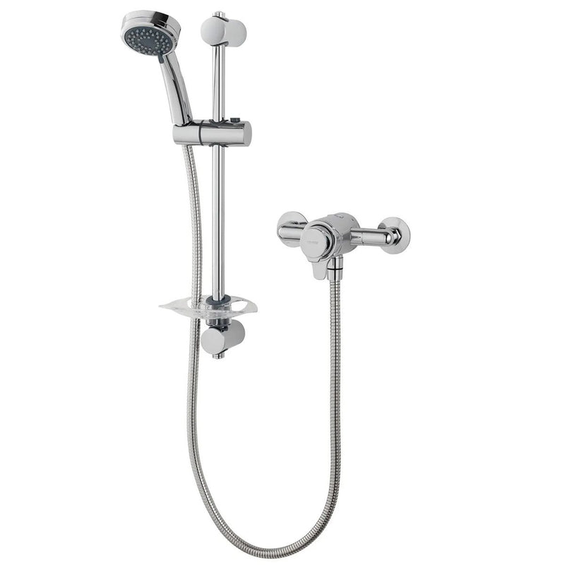 Load image into Gallery viewer, Triton Dene Thermostatic Concentric Mixer Shower - UNDETHEXCM - Premium Taps
