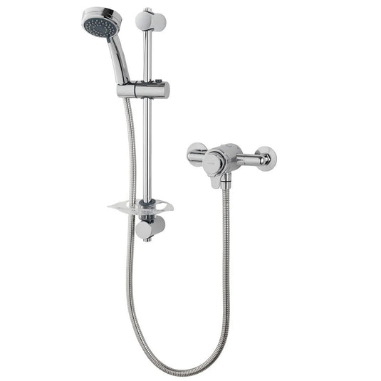 Triton Dene Thermostatic Concentric Mixer Shower - UNDETHEXCM - Premium Taps