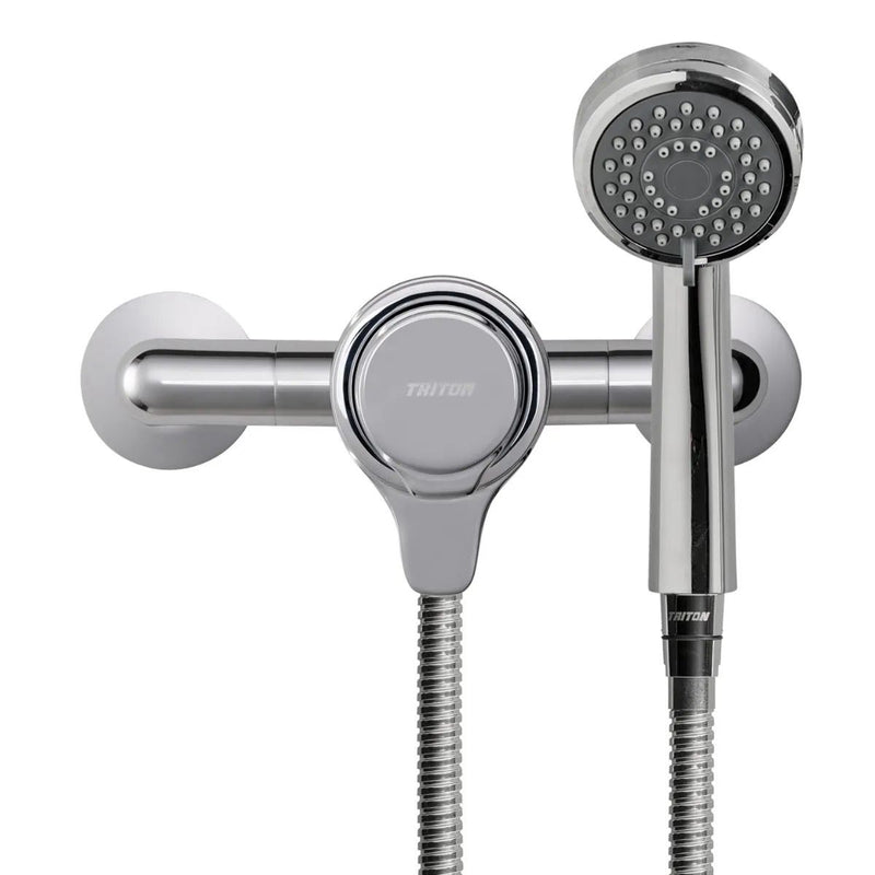 Load image into Gallery viewer, Triton Dene Thermostatic Concentric Mixer Shower - UNDETHEXCM - Premium Taps
