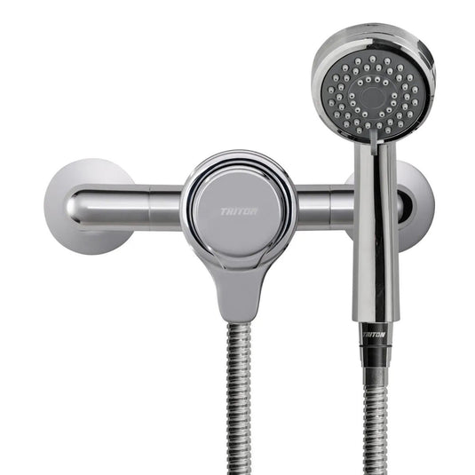 Triton Dene Thermostatic Concentric Mixer Shower - UNDETHEXCM - Premium Taps