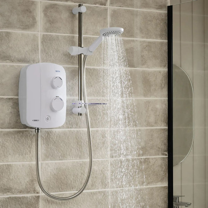 Triton AS2000SR Silent Running Thermostatic Power Shower - TAS2000SR - Premium Taps