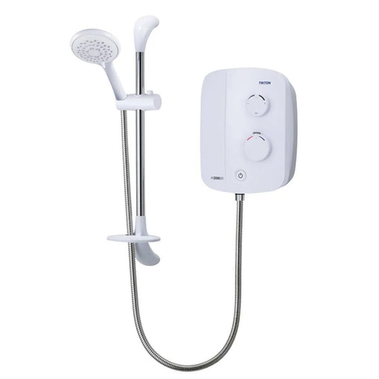 Triton AS2000SR Silent Running Thermostatic Power Shower - TAS2000SR - Premium Taps