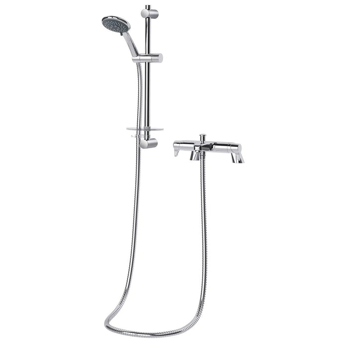 Triton Eden TMV2 Thermostatic Bath Shower Mixer with Kit Shower - Premium Taps