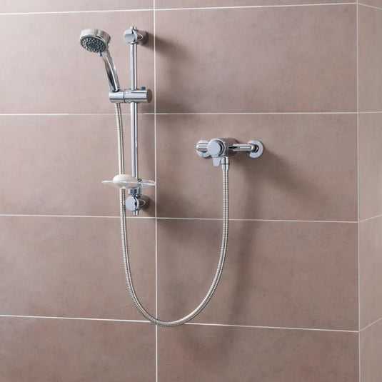 Triton Dene Thermostatic Concentric Mixer Shower - UNDETHEXCM - Premium Taps