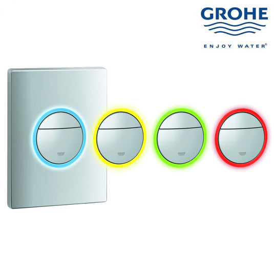 Grohe Nova Light LED Dual Flush Button - Premium Taps