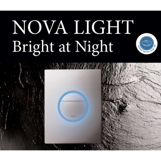 Grohe Nova Light LED Dual Flush Button - Premium Taps