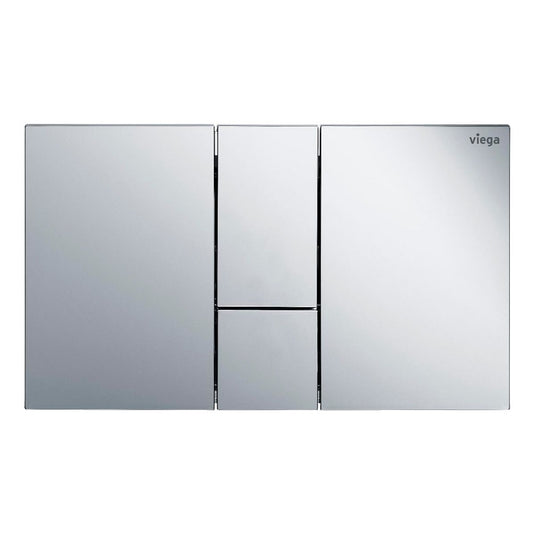 Viega Visign for Style 24 WC Flush Plate for Prevista in Chrome - 773267 - Premium Taps