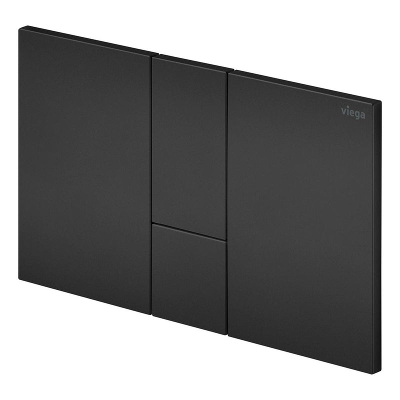 Load image into Gallery viewer, Viega Visign for Style 24 WC Flush Plate for Prevista in Matt Black - 801748 - Premium Taps
