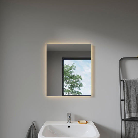 Duravit Better 600mm Mirror with 4-Sided LED Lighting - LM7815000000000 - Premium Taps