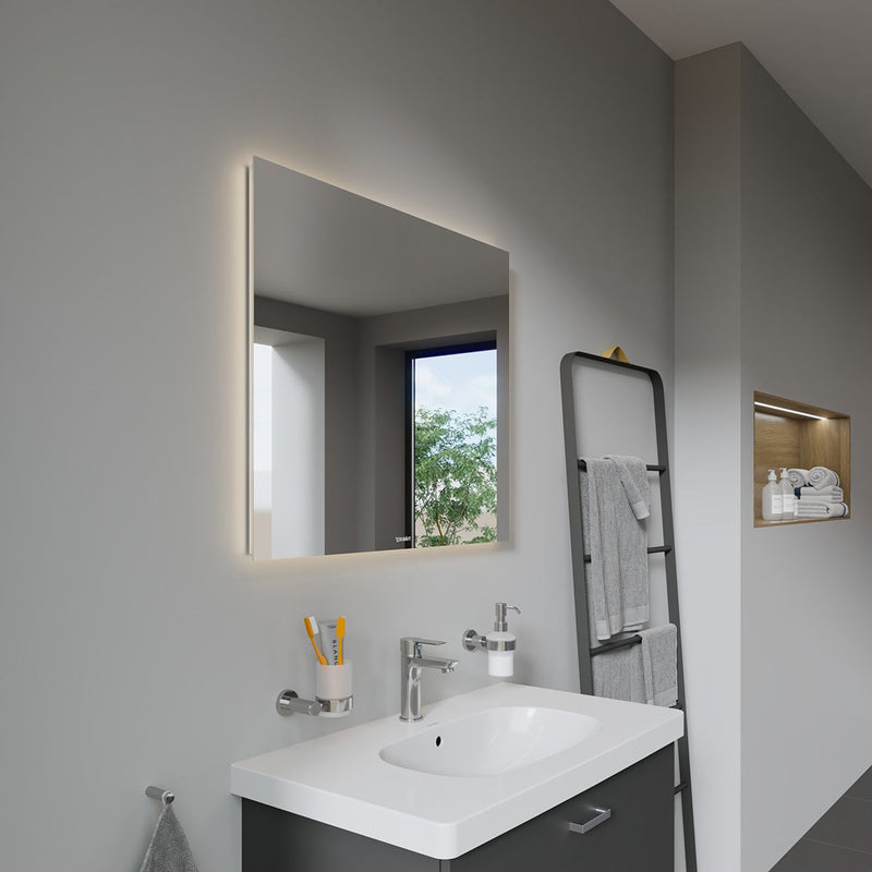 Load image into Gallery viewer, Duravit Better 800mm Mirror with 4-Sided LED Lighting - LM7816000000000 - Premium Taps
