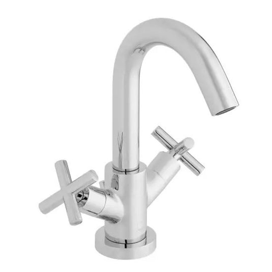 VADO Elements Mono Basin Mixer with Pop-Up Waste in Chrome - Premium Taps