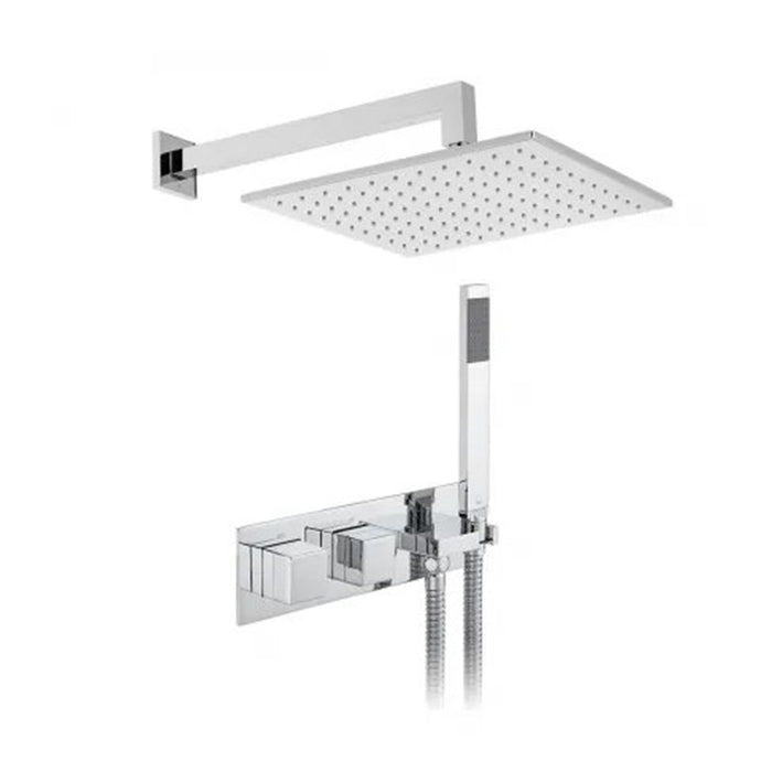 VADO Altitude Thermostatic Bath Shower Packages in Chrome - Premium Taps