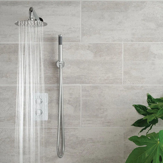 VADO DX Celsius Valve Thermostatic Showering Packages in Chrome - Premium Taps