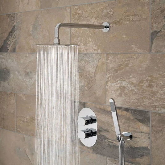 VADO DX Celsius Valve Thermostatic Showering Packages in Chrome - Premium Taps