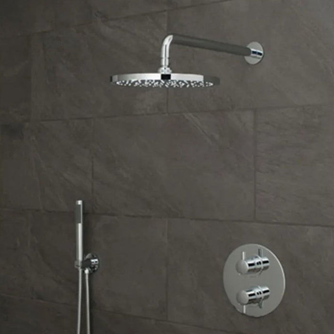 VADO DX Celsius Valve Thermostatic Showering Packages in Chrome - Premium Taps