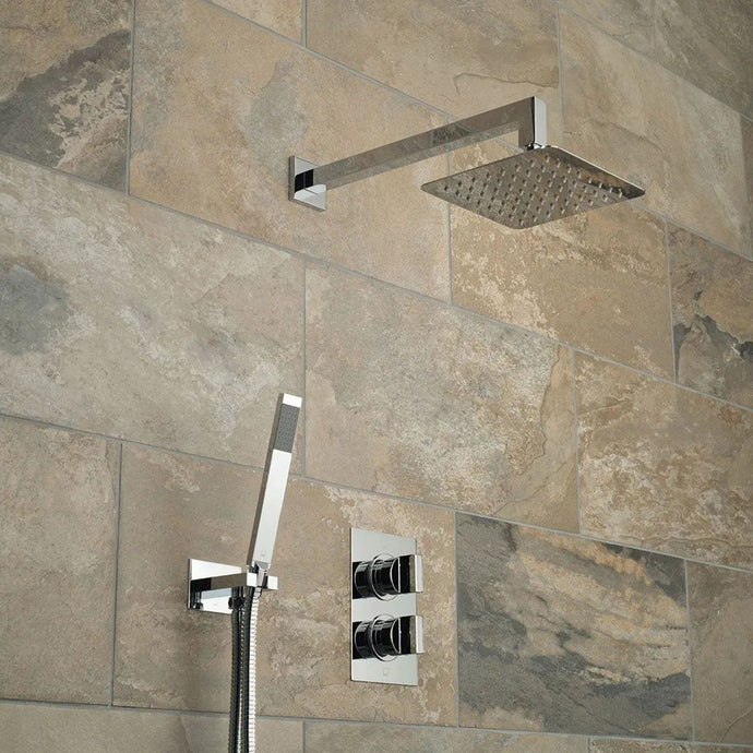 VADO DX Celsius Valve Thermostatic Showering Packages in Chrome - Premium Taps