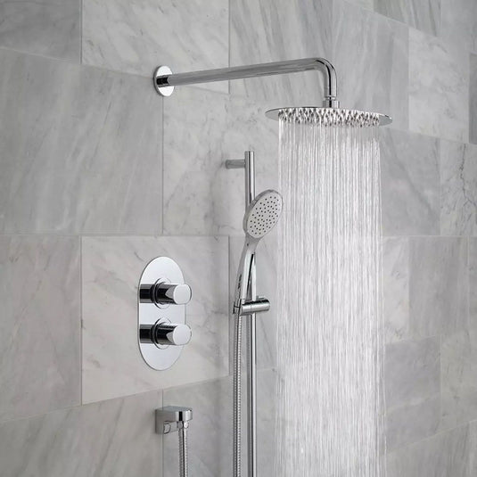 VADO DX Celsius Valve Thermostatic Showering Packages in Chrome - Premium Taps