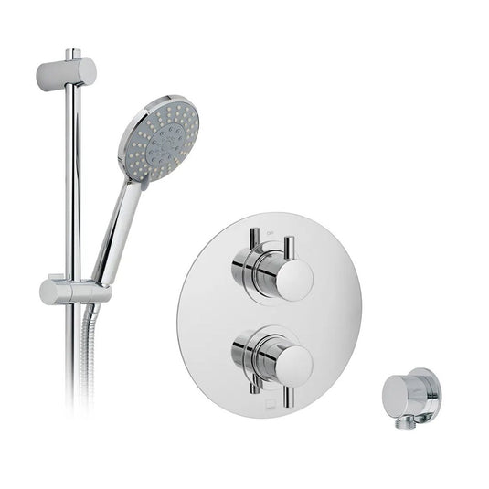 VADO DX Celsius Valve Thermostatic Showering Packages in Chrome - Premium Taps