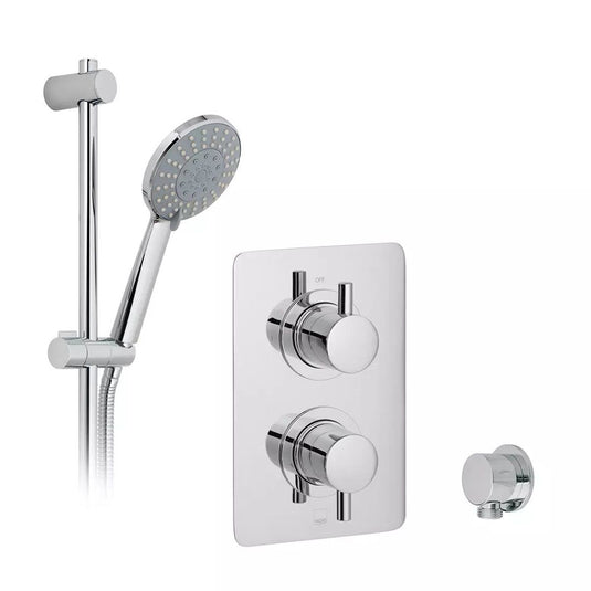 VADO DX Celsius Valve Thermostatic Showering Packages in Chrome - Premium Taps