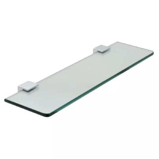 VADO Phase 558mm Frosted Glass Shelf in Chrome - Premium Taps