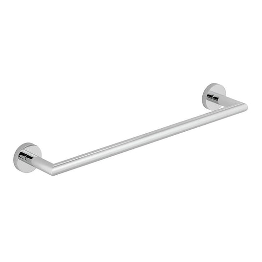 VADO Knurled Accents 450mm Towel Rail in Chrome - Premium Taps