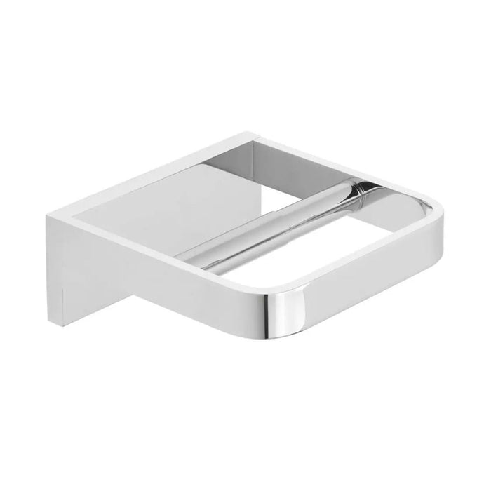 VADO Omika Closed Toilet Roll Paper Holder in Chrome - Premium Taps