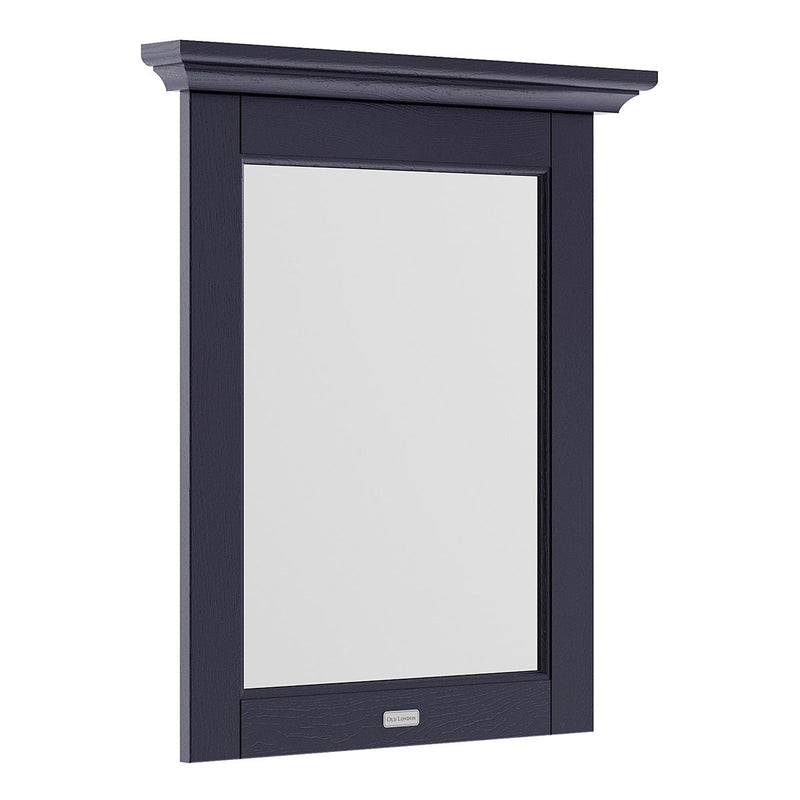 Load image into Gallery viewer, Hudson Reed Old London 600 mm Flat Mirror in Twilight Blue - Premium Taps
