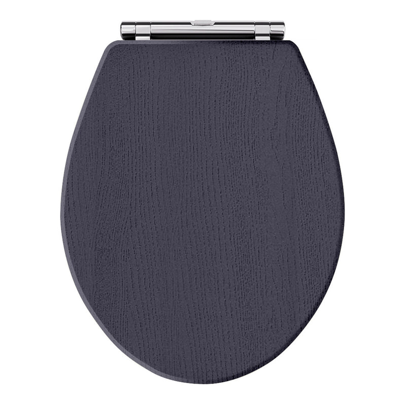 Load image into Gallery viewer, Hudson Reed Old London Richmond Carlton Toilet Seat in Twilight Blue - Premium Taps
