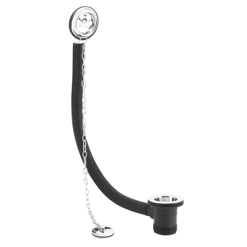 Load image into Gallery viewer, Hudson Reed Old London Retainer Bath Waste and Overflow in Chrome - Premium Taps
