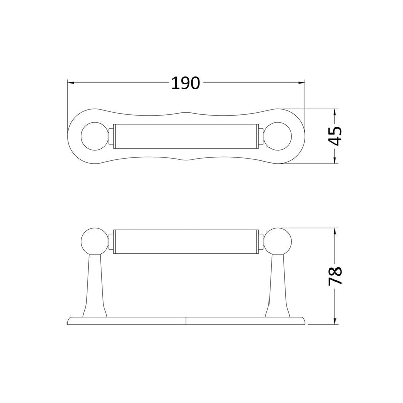 Load image into Gallery viewer, Hudson Reed Old London Toilet Roll Holder in Chrome - Premium Taps
