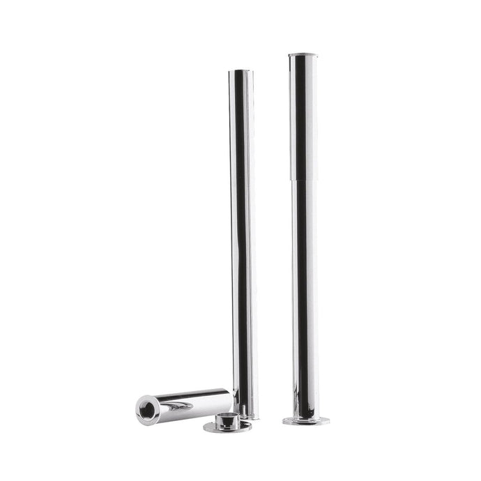 Hudson Reed Old London Bath Legs with Adjustable Shrouds in Chrome - Premium Taps