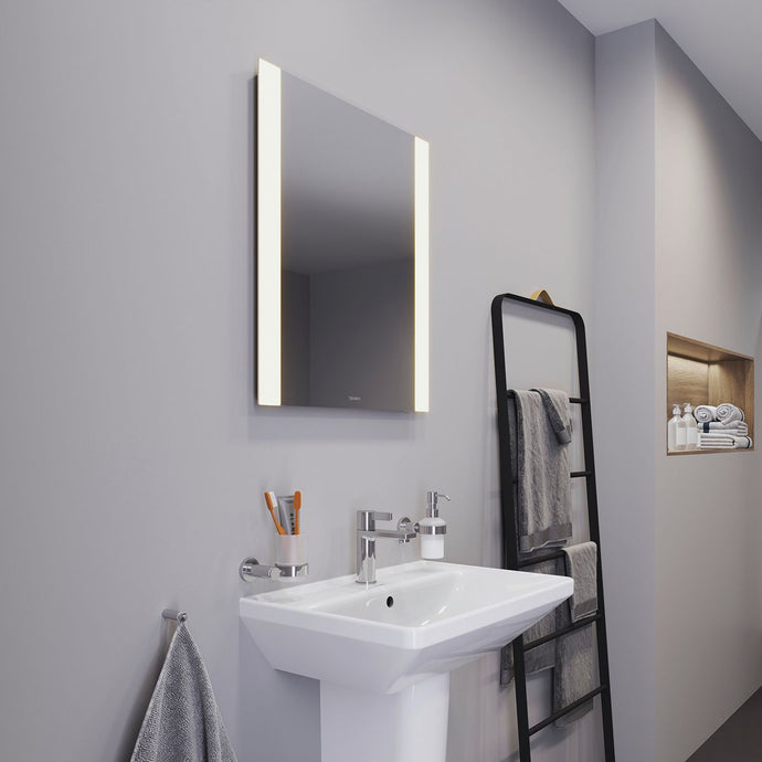 Duravit Best 600mm Mirror with 2-Sided LED Lighting - LM7885D00000000 - Premium Taps