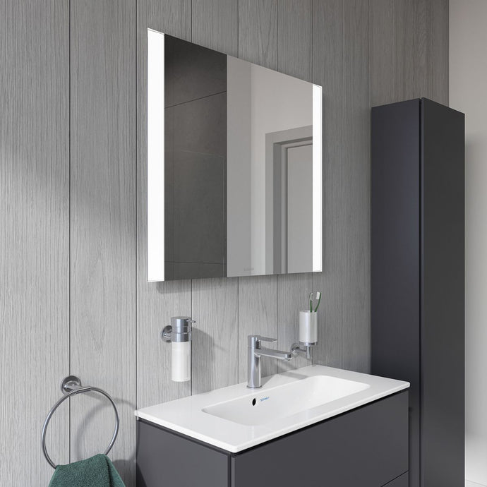 Duravit Better 800mm Mirror with 2-Sided LED Lighting - LM7876000000000 - Premium Taps