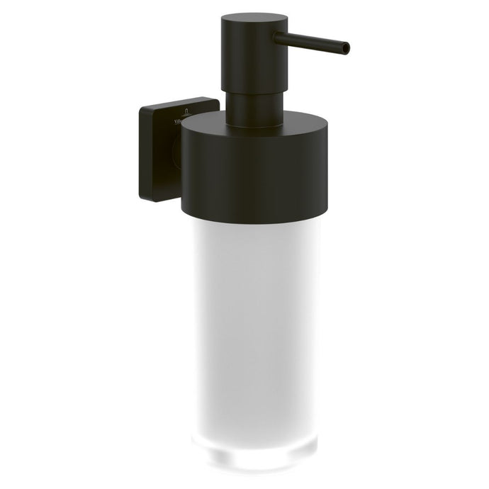 Villeroy & Boch Elements Striking Soap Dispenser in Matt Black - TVA152007000K5 - Premium Taps